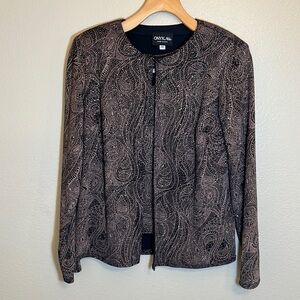 Onyx Nite Two Piece Jacket and Tank Top Set